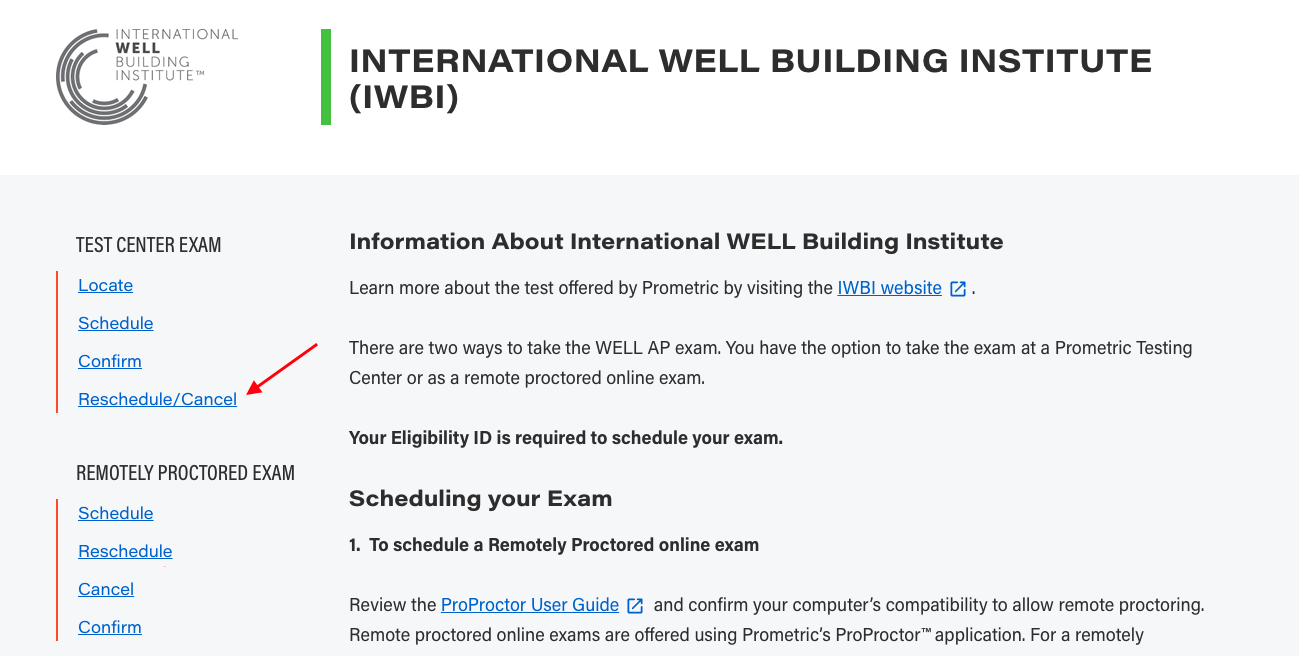 Reschedule or cancel your in-person WELL AP exam 2.png